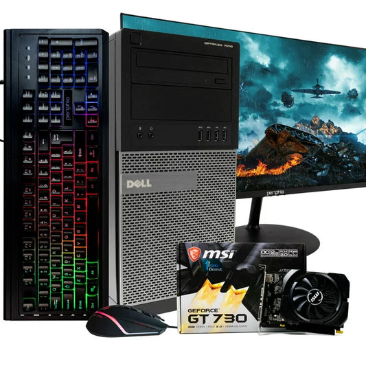 Dell Gaming Computer Bundle with monitor (Restored) Rent Wise Rent To Own Jacksonville, Florida