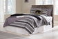 Derekson Full Panel Headboard with Mirrored Dresser and Chest Rent Wise Rent To Own Jacksonville, Florida