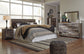 Derekson King Panel Headboard with Mirrored Dresser, Chest and Nightstand Rent Wise Rent To Own Jacksonville, Florida