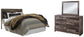 Derekson Queen/Full Panel Headboard with Mirrored Dresser Rent Wise Rent To Own Jacksonville, Florida