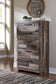 Derekson Queen Panel Bed with 6 Storage Drawers with Mirrored Dresser and Chest Rent Wise Rent To Own Jacksonville, Florida