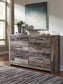 Derekson Six Drawer Dresser Rent Wise Rent To Own Jacksonville, Florida