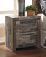 Derekson Twin Panel Headboard with Mirrored Dresser and 2 Nightstands Rent Wise Rent To Own Jacksonville, Florida