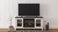 Dorrinson 60" TV Stand with Electric Fireplace Rent Wise Rent To Own Jacksonville, Florida