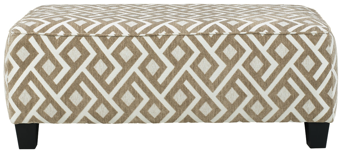 Dovemont Oversized Accent Ottoman Rent Wise Rent To Own Jacksonville, Florida