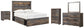 Drystan Full Bookcase Bed with 2 Storage Drawers with Mirrored Dresser, Chest and Nightstand Rent Wise Rent To Own Jacksonville, Florida