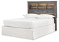 Drystan Full Bookcase Headboard with Mirrored Dresser, Chest and Nightstand Rent Wise Rent To Own Jacksonville, Florida