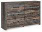 Drystan Full Panel Headboard with Dresser Rent Wise Rent To Own Jacksonville, Florida