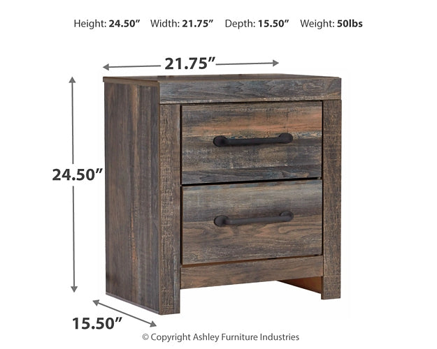 Drystan King Bookcase Bed with 2 Storage Drawers with Mirrored Dresser, Chest and 2 Nightstands Rent Wise Rent To Own Jacksonville, Florida