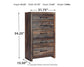 Drystan King Panel Headboard with Mirrored Dresser, Chest and 2 Nightstands Rent Wise Rent To Own Jacksonville, Florida