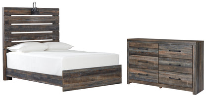Drystan Queen Panel Bed with Dresser Rent Wise Rent To Own Jacksonville, Florida