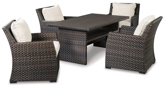 Easy Isle Outdoor Dining Table and 4 Chairs Rent Wise Rent To Own Jacksonville, Florida