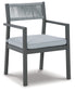 Eden Town Arm Chair With Cushion (2/CN) Rent Wise Rent To Own Jacksonville, Florida