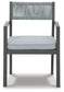 Eden Town Arm Chair With Cushion (2/CN) Rent Wise Rent To Own Jacksonville, Florida