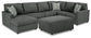 Edenfield 3-Piece Sectional with Ottoman Rent Wise Rent To Own Jacksonville, Florida