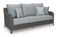 Elite Park Outdoor Sofa and 2 Chairs with Coffee Table Rent Wise Rent To Own Jacksonville, Florida