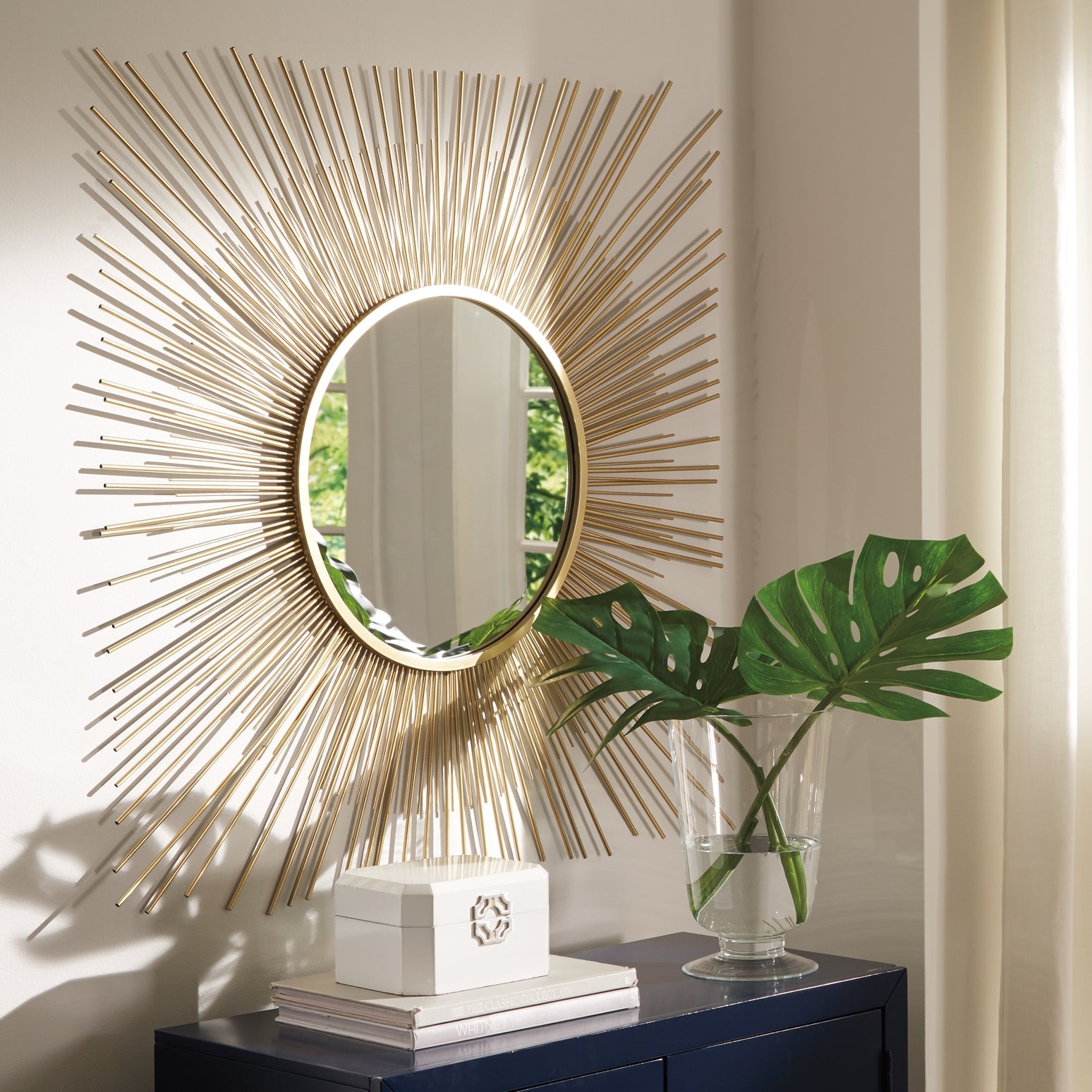 Elspeth Accent Mirror Rent Wise Rent To Own Jacksonville, Florida