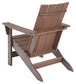 Emmeline Adirondack Chair Rent Wise Rent To Own Jacksonville, Florida