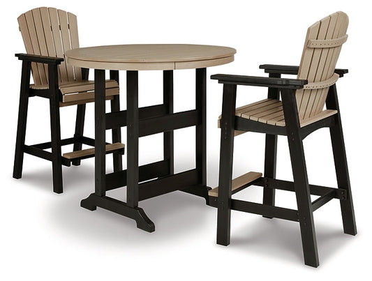Fairen Trail Outdoor Bar Table and 2 Barstools Rent Wise Rent To Own Jacksonville, Florida