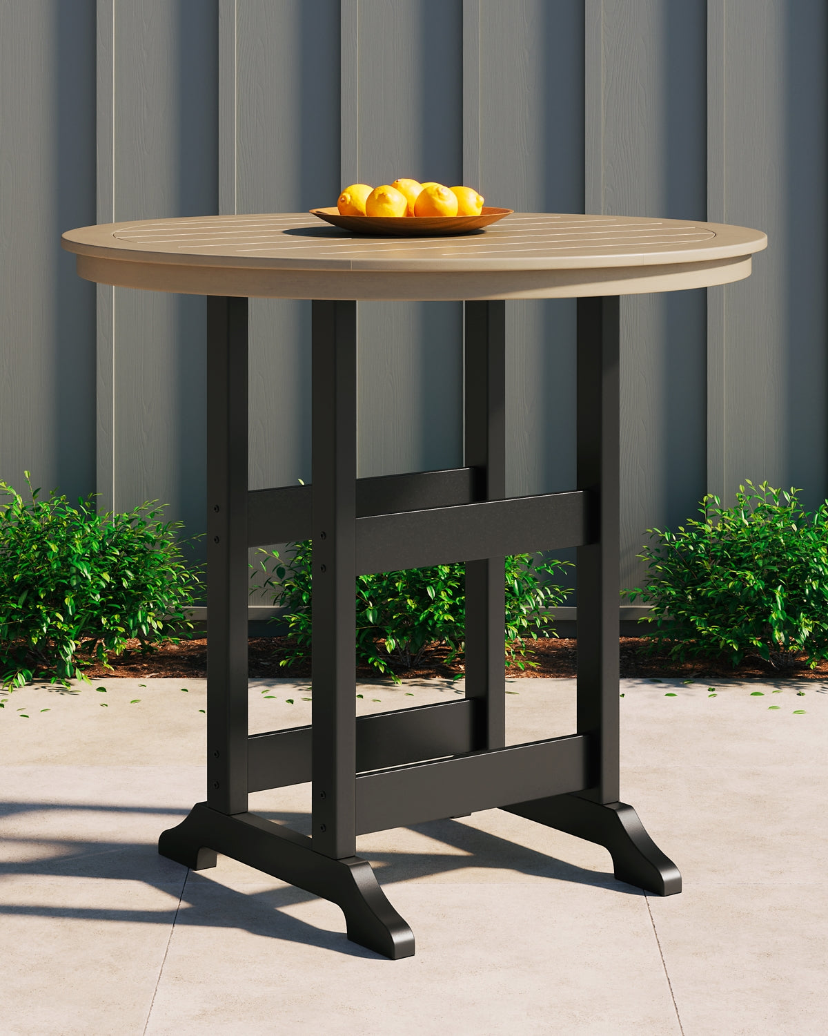 Fairen Trail Round Bar Table w/UMB OPT Rent Wise Rent To Own Jacksonville, Florida