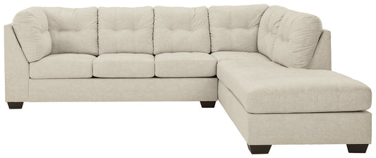 Falkirk 2-Piece Sectional with Chaise Rent Wise Rent To Own Jacksonville, Florida