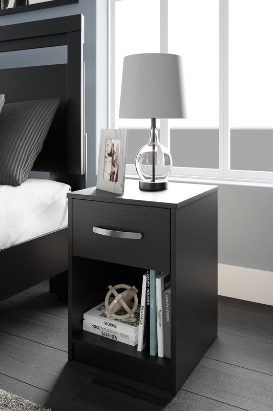 Finch One Drawer Night Stand Rent Wise Rent To Own Jacksonville, Florida