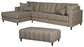 Flintshire 2-Piece Sectional with Ottoman Rent Wise Rent To Own Jacksonville, Florida