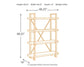Forestmin Bookcase Rent Wise Rent To Own Jacksonville, Florida