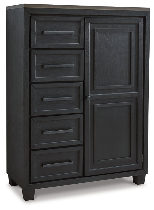 Foyland California King Panel Storage Bed with Mirrored Dresser, Chest and 2 Nightstands Rent Wise Rent To Own Jacksonville, Florida