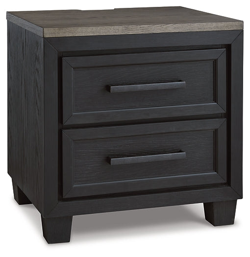 Foyland California King Panel Storage Bed with Mirrored Dresser, Chest and 2 Nightstands Rent Wise Rent To Own Jacksonville, Florida