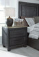 Foyland California King Panel Storage Bed with Mirrored Dresser, Chest and 2 Nightstands Rent Wise Rent To Own Jacksonville, Florida