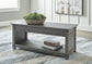 Freedan Coffee Table with 1 End Table Rent Wise Rent To Own Jacksonville, Florida