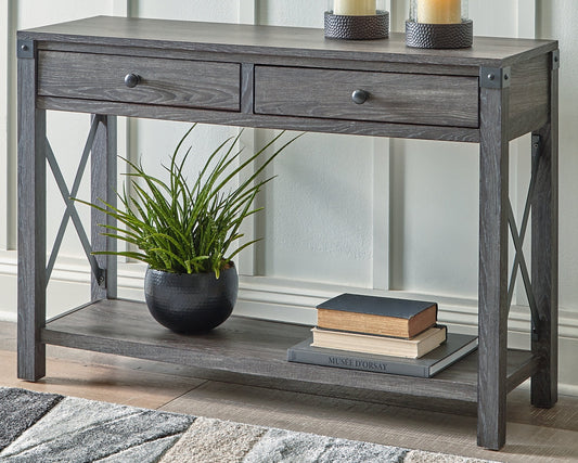 Freedan Console Sofa Table Rent Wise Rent To Own Jacksonville, Florida