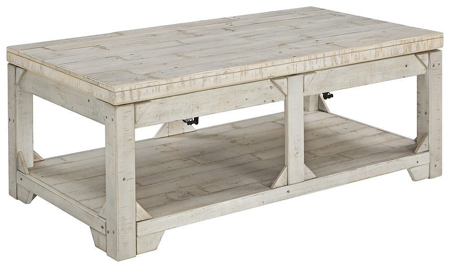 Fregine Coffee Table with 1 End Table Rent Wise Rent To Own Jacksonville, Florida