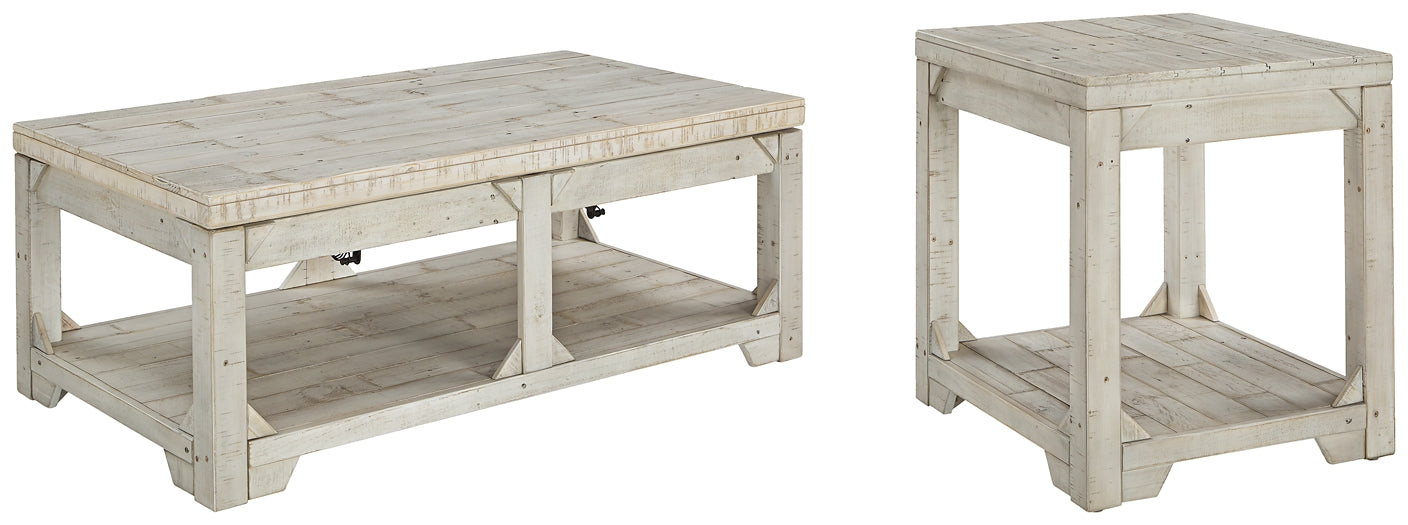 Fregine Coffee Table with 1 End Table Rent Wise Rent To Own Jacksonville, Florida