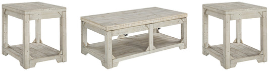 Fregine Coffee Table with 2 End Tables Rent Wise Rent To Own Jacksonville, Florida