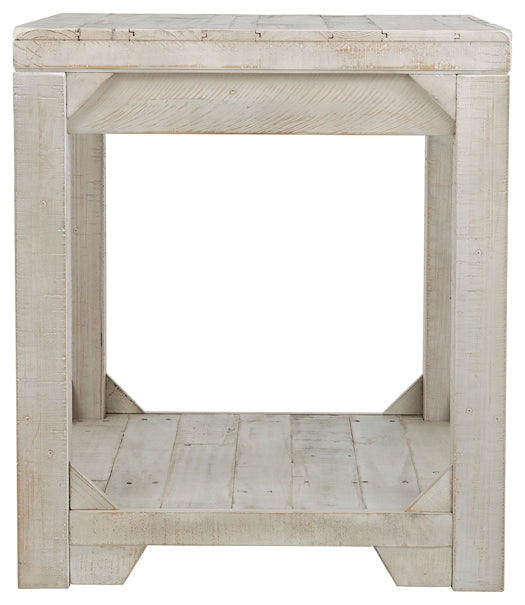 Fregine Rectangular End Table Rent Wise Rent To Own Jacksonville, Florida