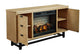 Freslowe TV Stand with Electric Fireplace Rent Wise Rent To Own Jacksonville, Florida