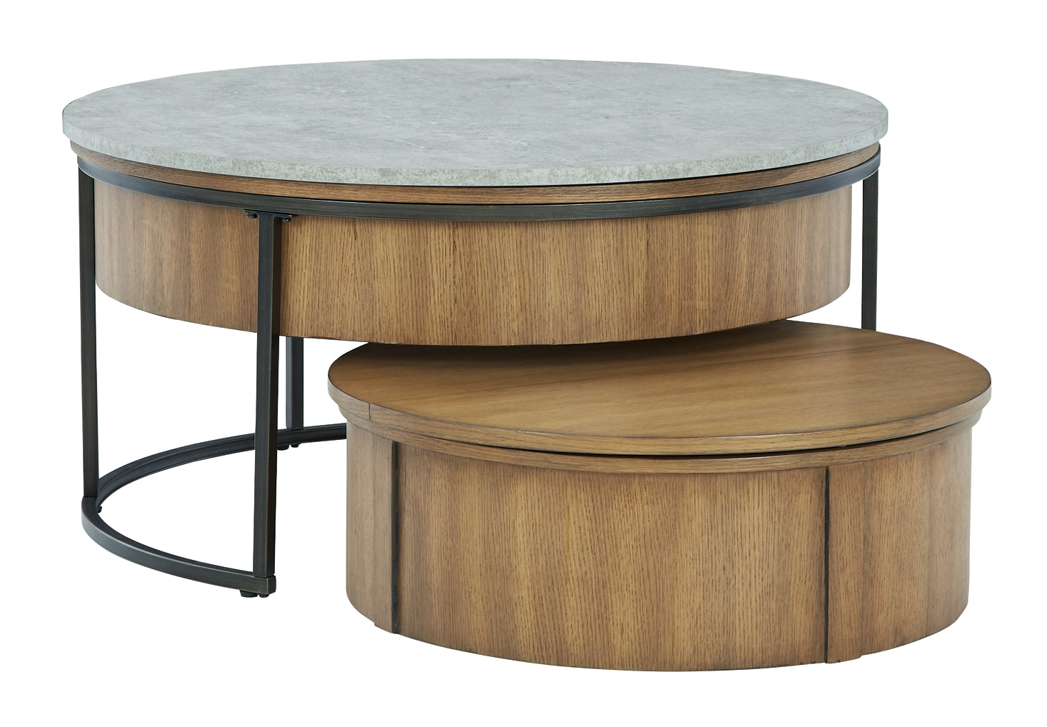 Fridley Nesting Cocktail Tables (2/CN) Rent Wise Rent To Own Jacksonville, Florida
