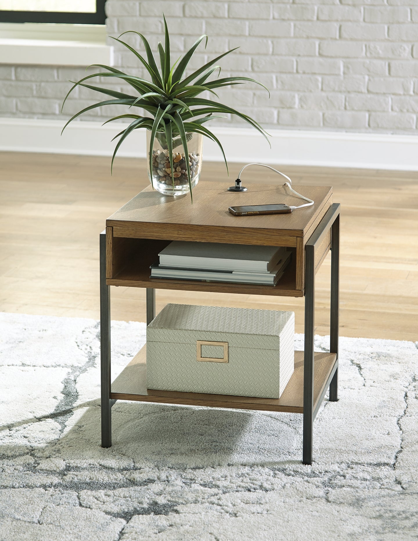 Fridley Rectangular End Table Rent Wise Rent To Own Jacksonville, Florida