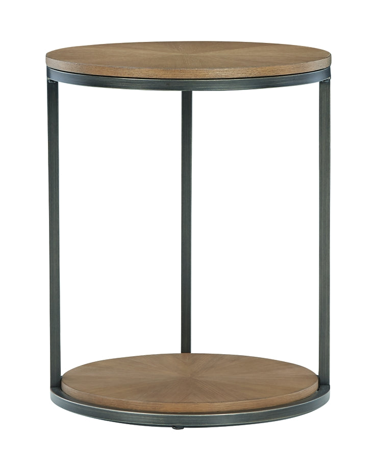 Fridley Round End Table Rent Wise Rent To Own Jacksonville, Florida