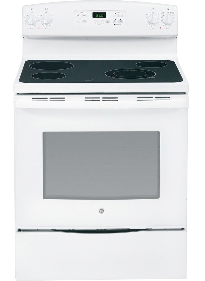 GE Smooth Surface Freestanding 5.3-cu ft Electric Range Rent Wise Rent To Own Jacksonville, Florida
