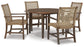 Germalia Outdoor Dining Table and 4 Chairs Rent Wise Rent To Own Jacksonville, Florida