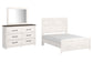 Gerridan Full Panel Bed with Mirrored Dresser Rent Wise Rent To Own Jacksonville, Florida