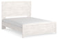 Gerridan Queen Panel Bed with Mirrored Dresser, Chest and 2 Nightstands Rent Wise Rent To Own Jacksonville, Florida