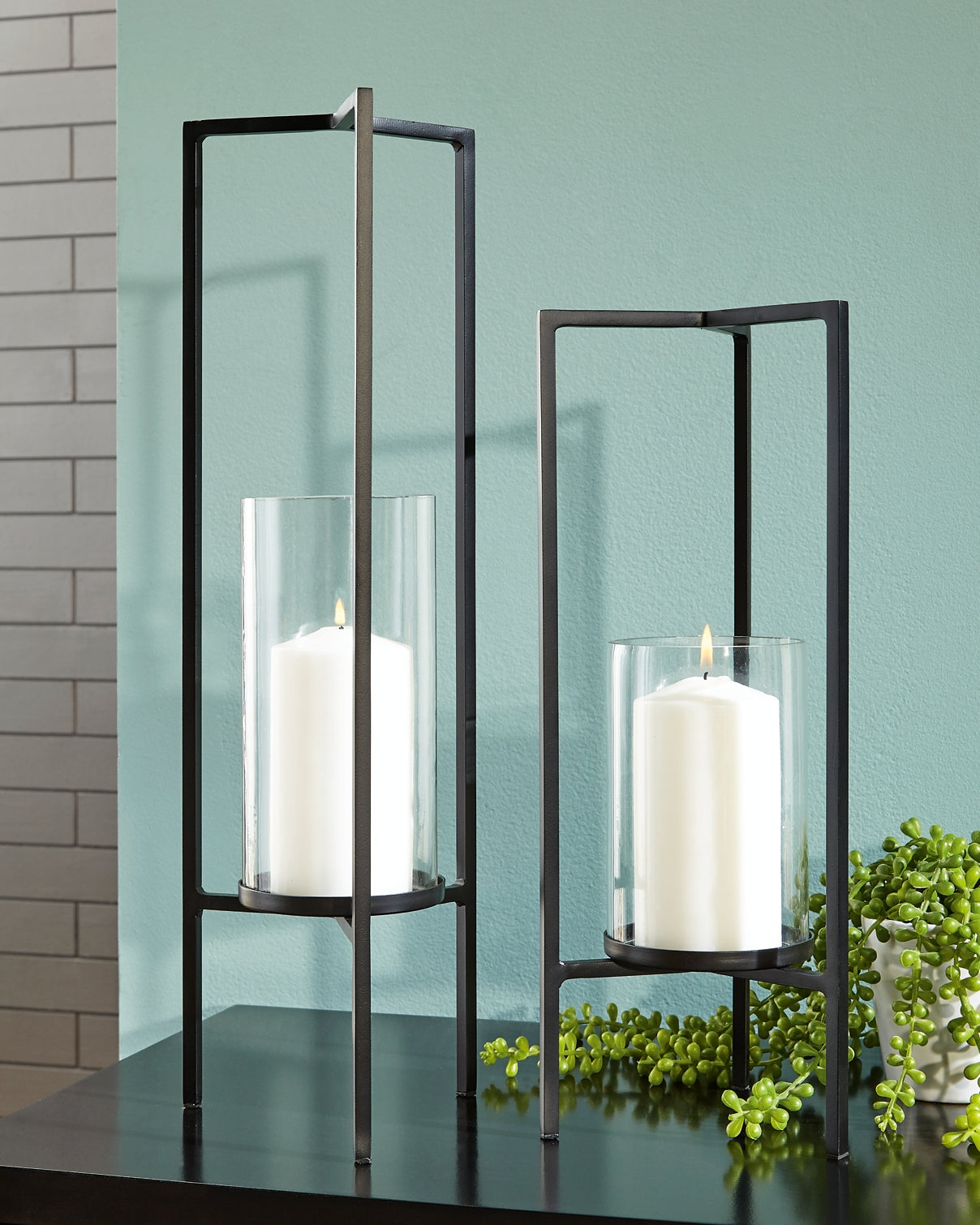Ginette Candle Holder Set (2/CN) Rent Wise Rent To Own Jacksonville, Florida