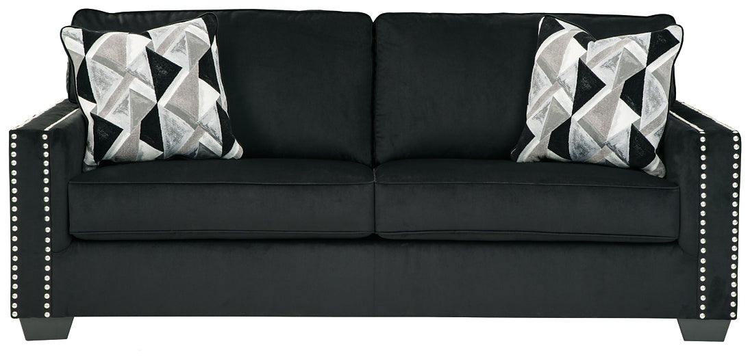 Gleston Sofa, Loveseat, Chair and Ottoman Rent Wise Rent To Own Jacksonville, Florida