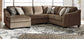 Graftin 3-Piece Sectional with Chaise Rent Wise Rent To Own Jacksonville, Florida