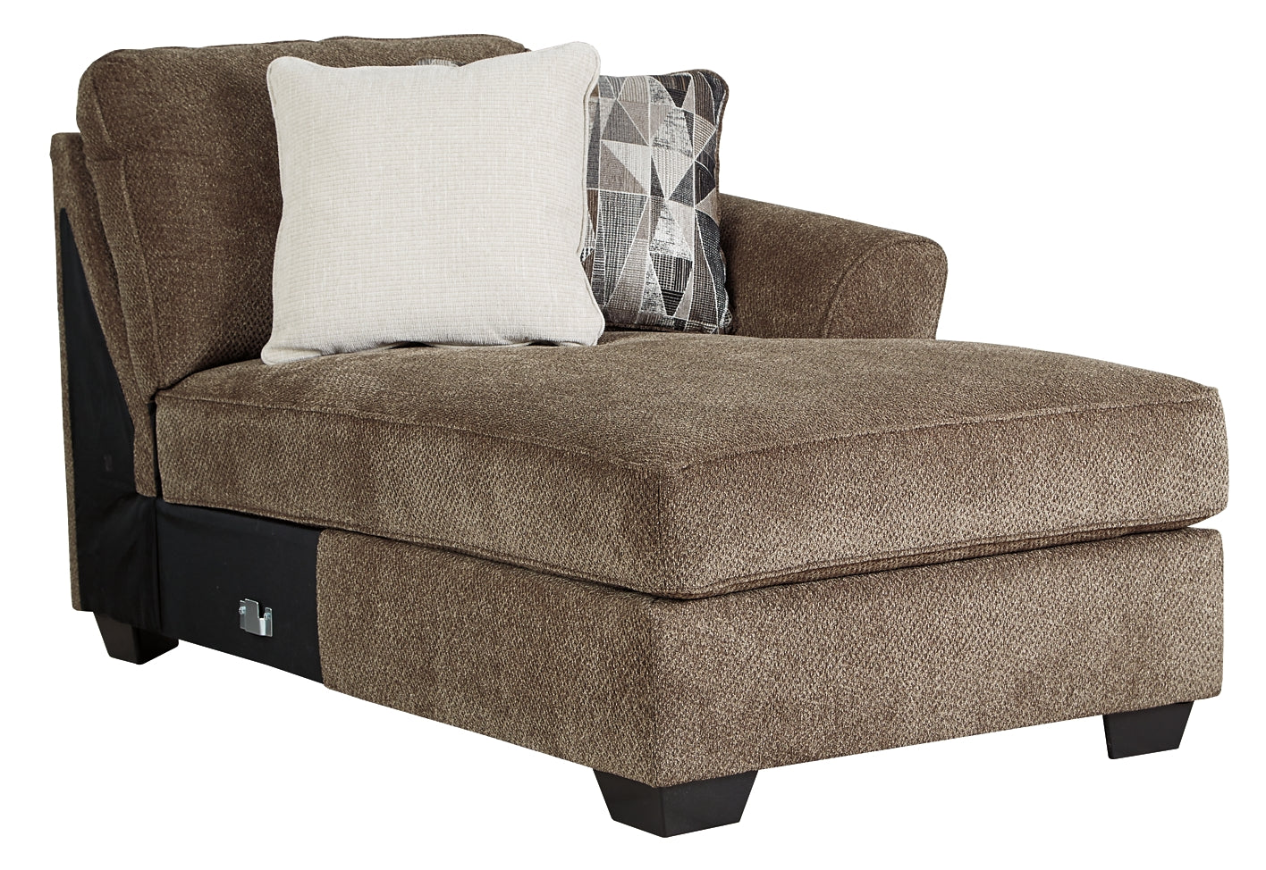 Graftin 3-Piece Sectional with Ottoman Rent Wise Rent To Own Jacksonville, Florida