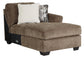 Graftin 3-Piece Sectional with Ottoman Rent Wise Rent To Own Jacksonville, Florida